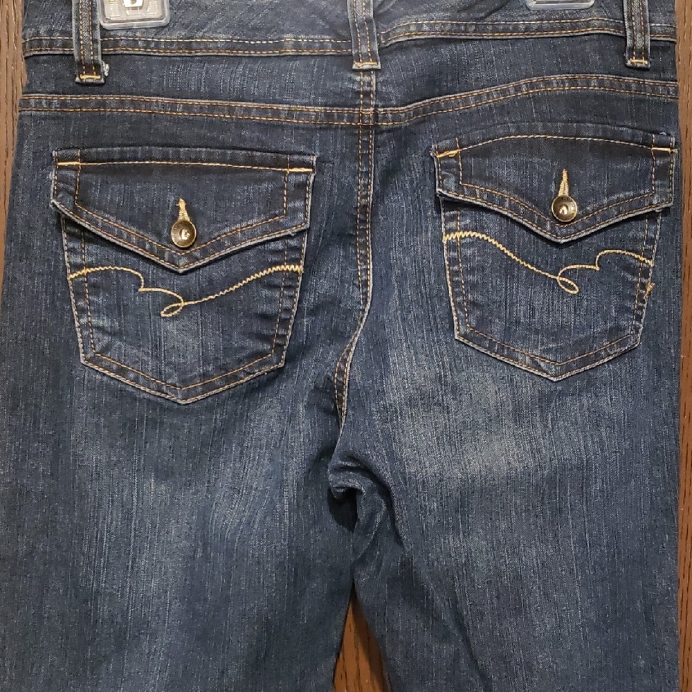 Boot Cut Blue Jeans